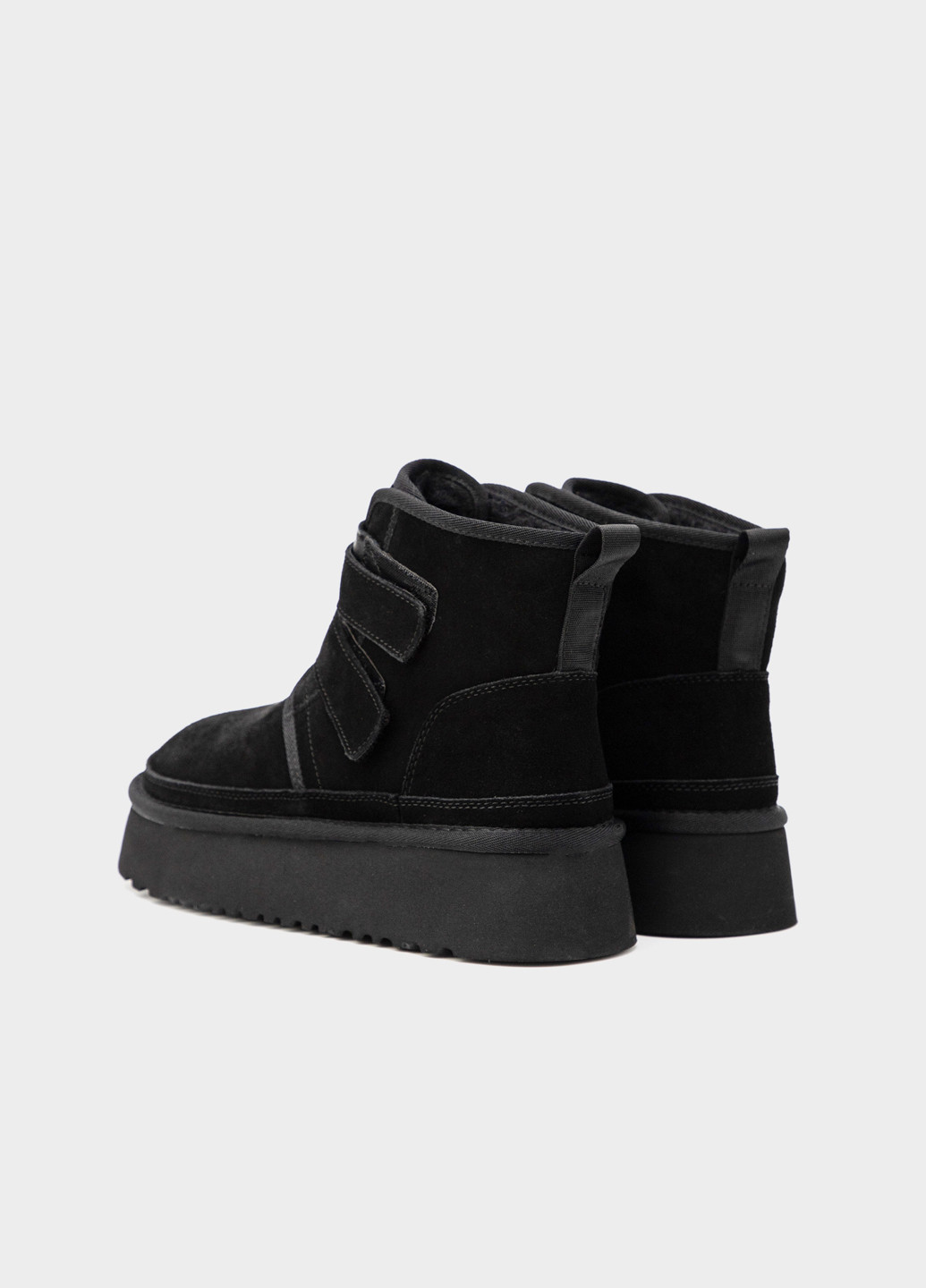 Зимние ботинки Respect без декора из натуральной замши
