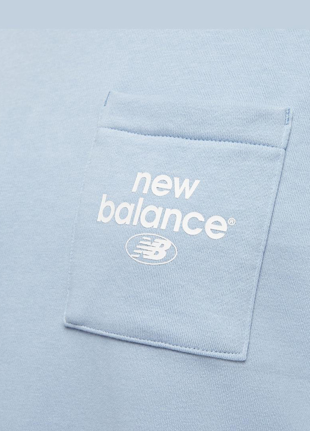 Сіро-голубий спортивна, кежуал сукня wd31501lay сукня-футболка New Balance з логотипом