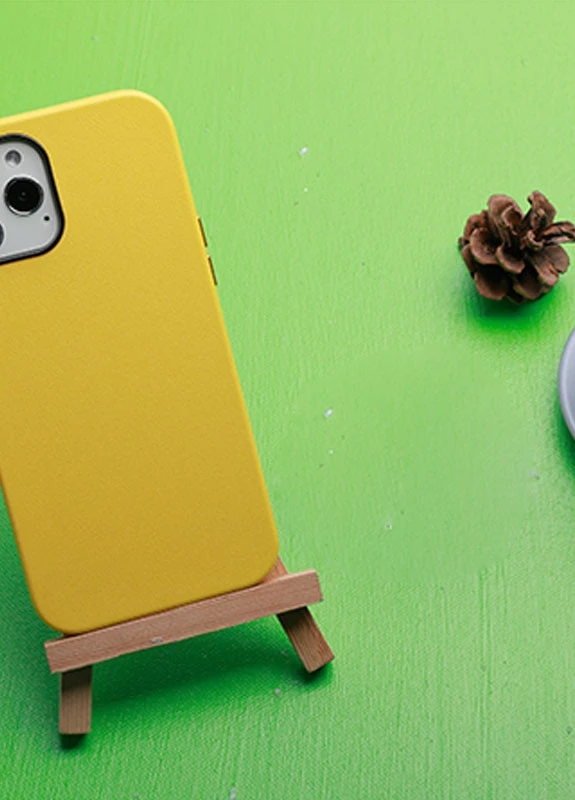 Шкіряний чохол Noble Collection для Apple iPhone 12 Pro Max (6.7 ') Жовтий (is_00000043602_2) K-Doo (229727732)