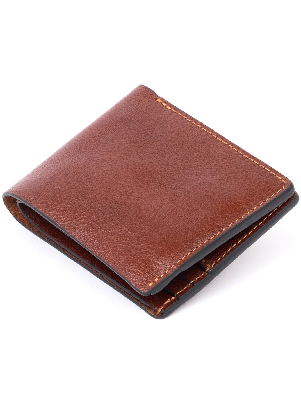 Мужской кожаный кошелек 11х9х2,5 см Grande Pelle (229459324)