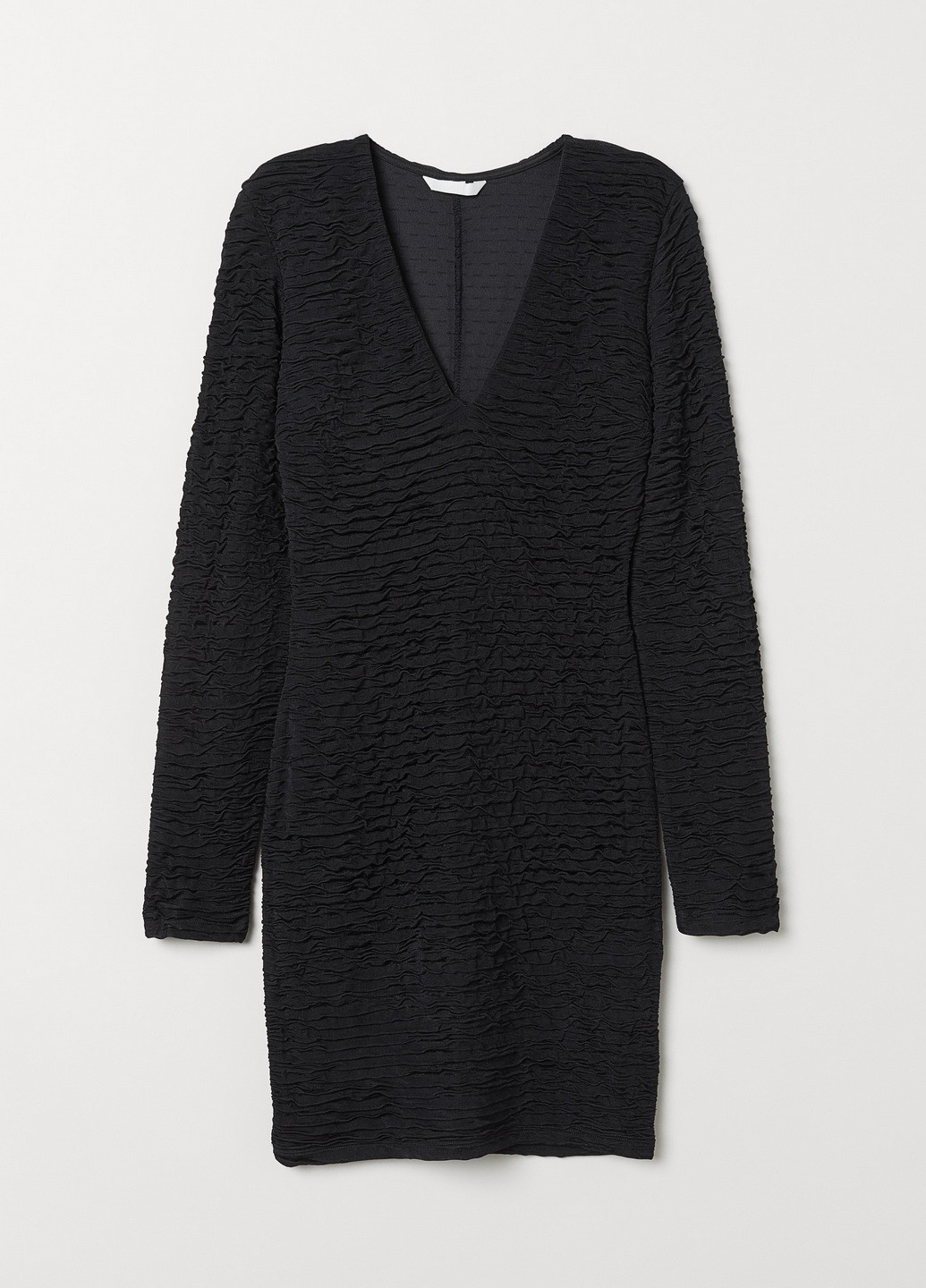 Черное кэжуал платье H&M