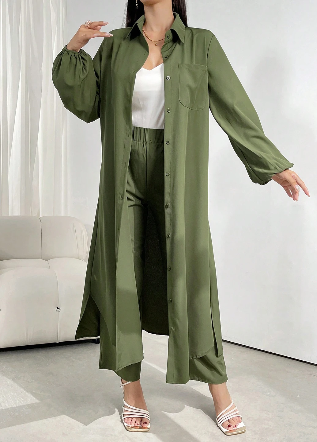 Костюм (рубашка, брюки) SHEIN (316555021)