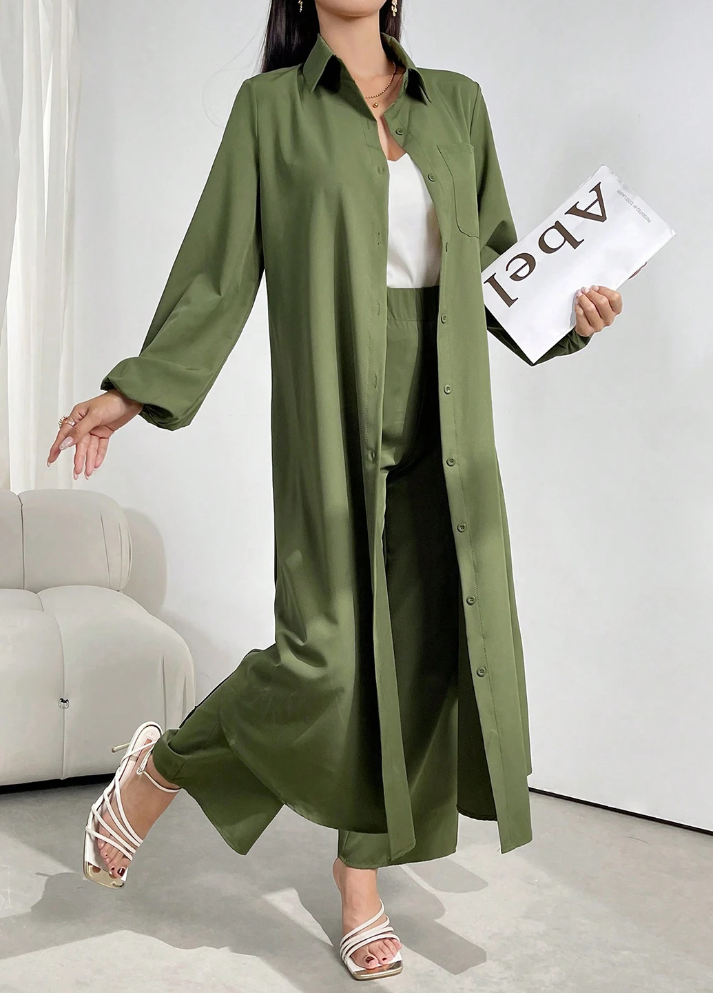 Костюм (рубашка, брюки) SHEIN (316555021)