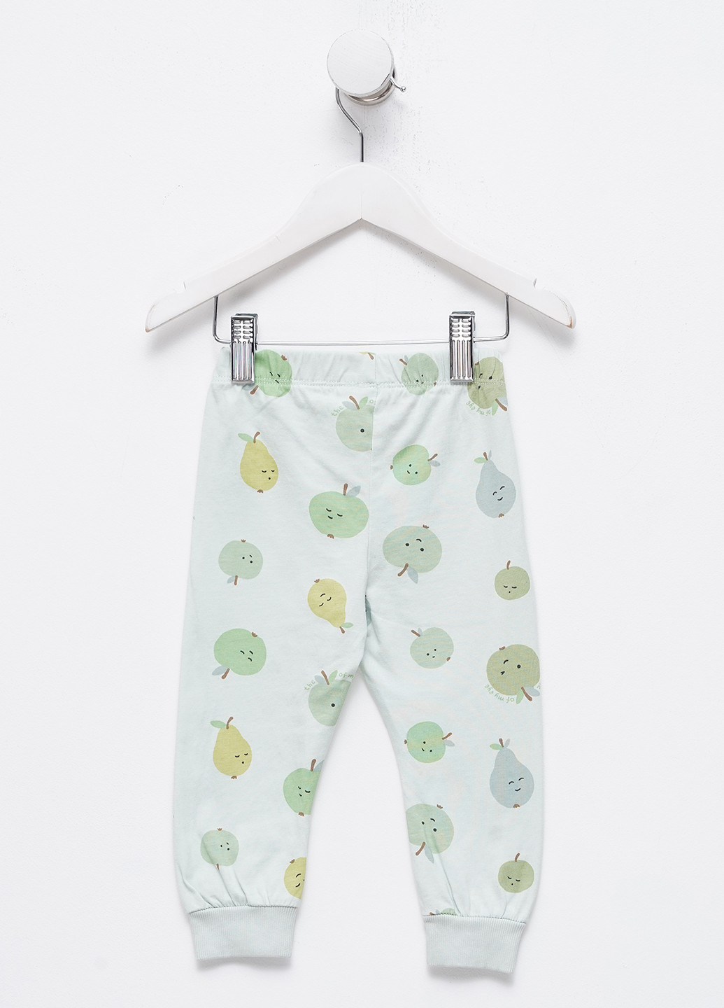 Светло-зеленые домашние демисезонные брюки H&M