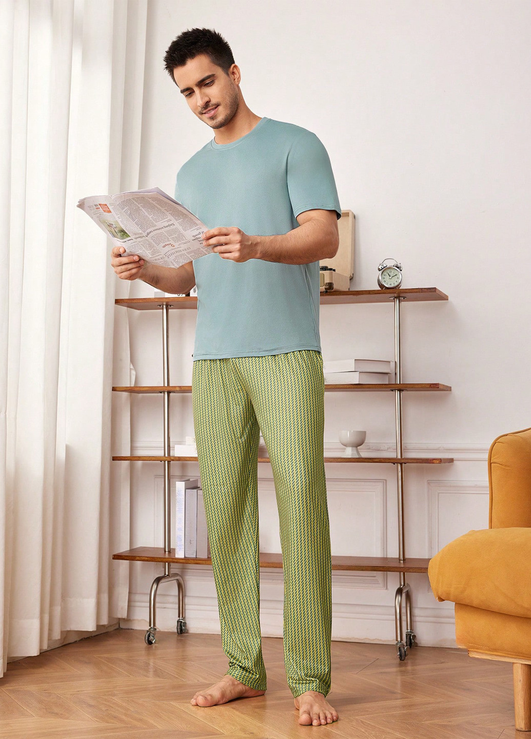 Піжама (футболка, штани) SHEIN (341250993)