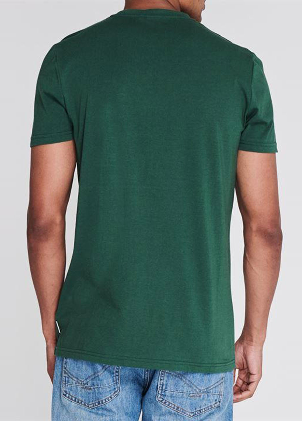 Темно-зелена футболка Lee Cooper
