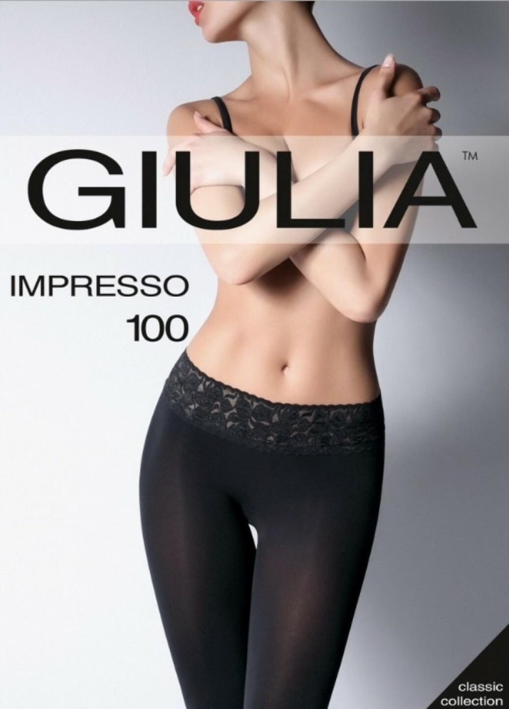Колготи жін. -nero-4 Giulia impresso 100 (229450206)