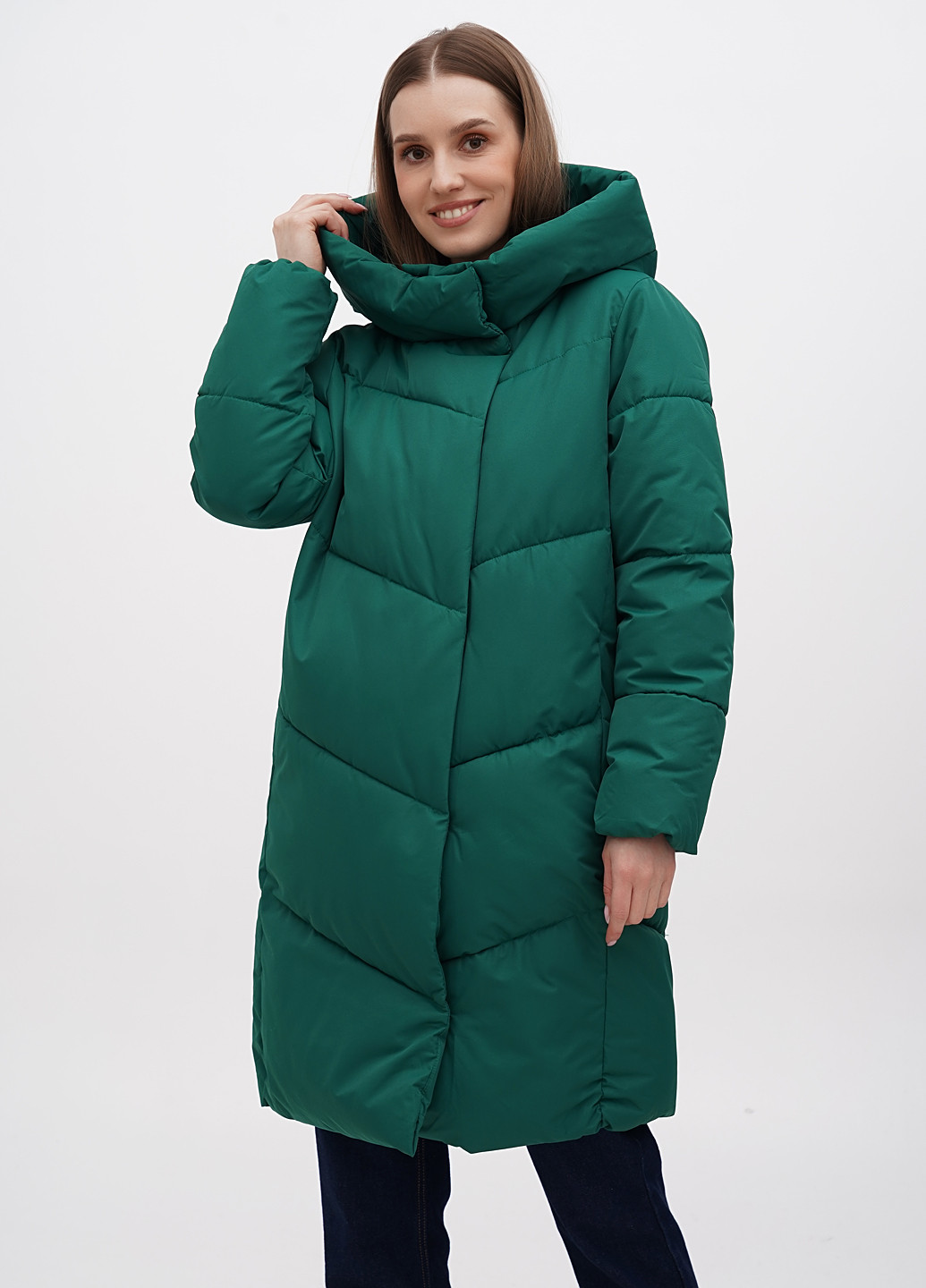 Зеленая зимняя куртка Reserved