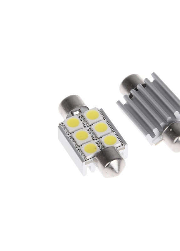 Лампа автомобильная LED Festoon 36mm 6 pcs CW SMD5050 Brille (253881575)