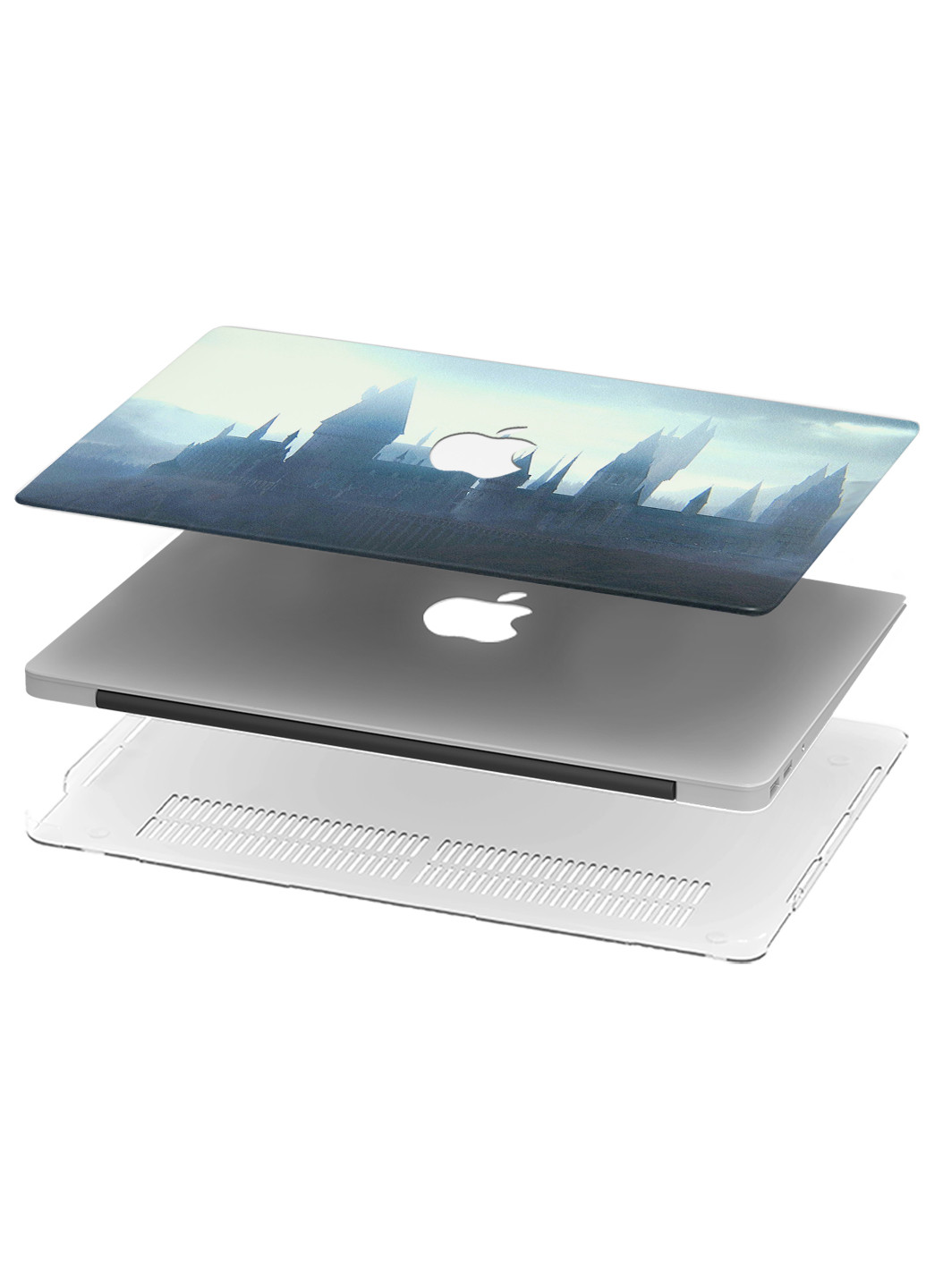 Чохол пластиковий для Apple MacBook Pro 16 A2141 Гаррі Поттер Школа Хогвартс (9494-2445) MobiPrint (218857841)