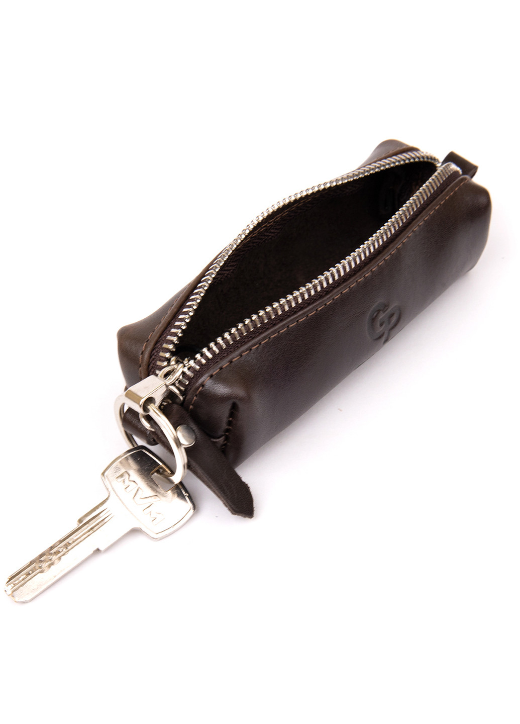 Шкіряна ключниця 5х14х3,5 см Grande Pelle (252415657)