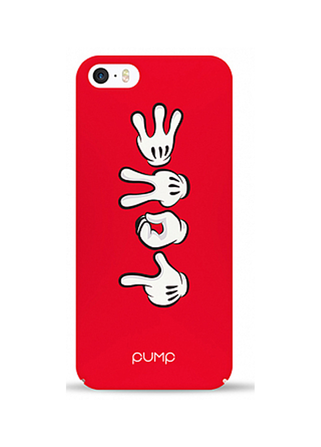 Чохол Tender Touch Case for iPhone 5 / 5S / SE Hands Mickey Love Pump tender touch case для iphone 5/5s/se hands mickey love (136993829)