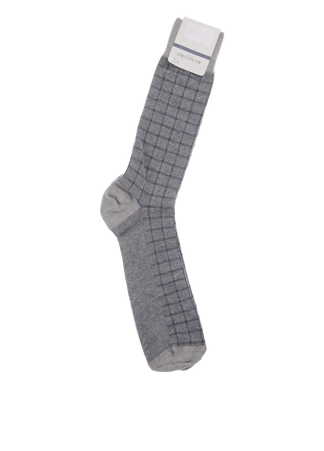 Шкарпетки OVS без ущільненого носка клітинка сірі повсякденні