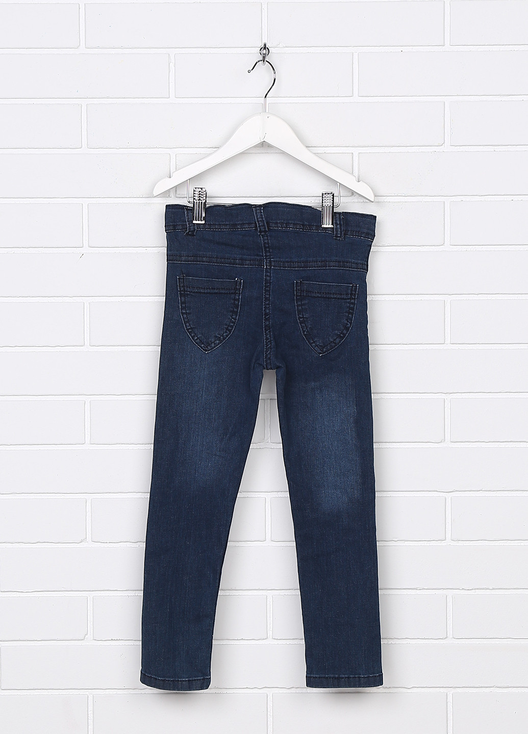 Синие демисезонные скинни джинсы Minia