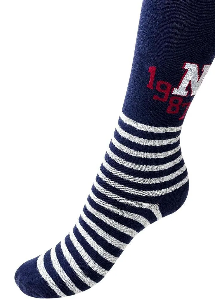 Колготки "тисячі дев'ятсот вісімдесят сім" (M0C0301-1257-1B-blue) UCS SOCKS (202373895)