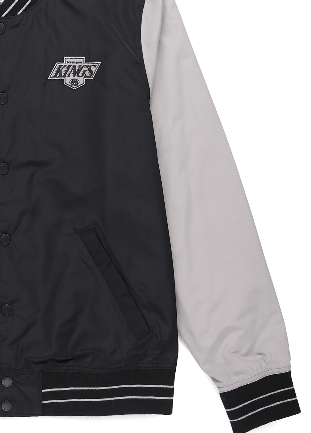 Бомбер Hollister бейсбольный на кнопках (332708755)