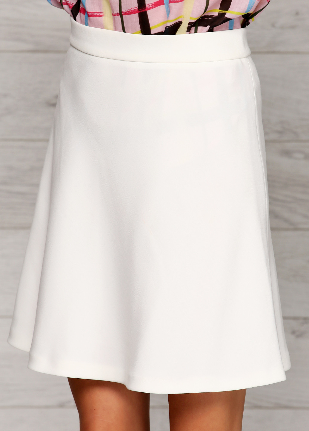 Молочная кэжуал однотонная юбка Pinko колокол