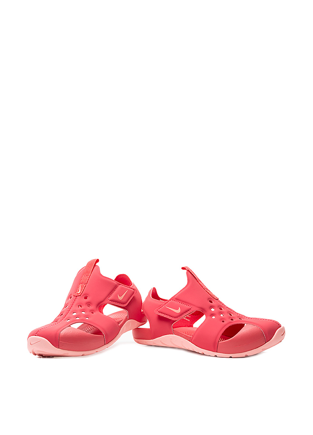 Розовые спортивные сандалии Nike на липучке