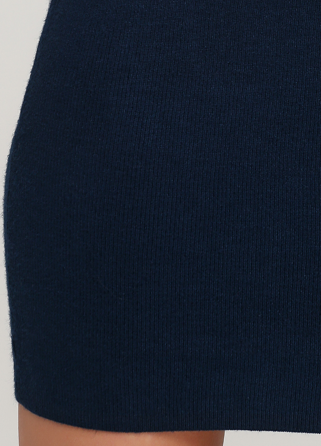 Темно-синяя кэжуал однотонная юбка C&A карандаш