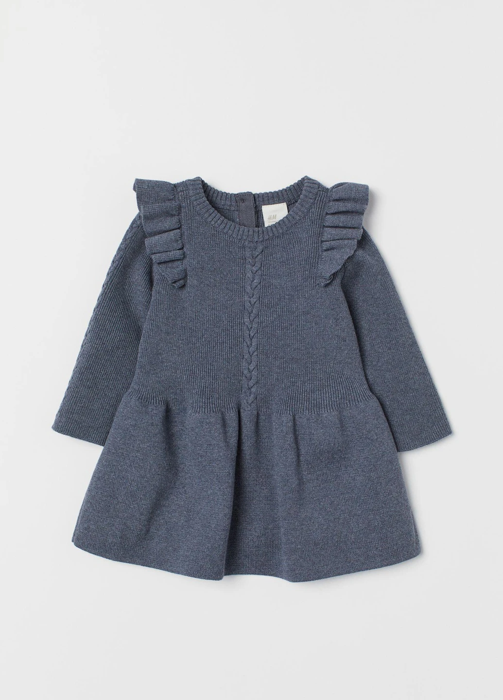 Темно-сіра сукня демісезон,темно-сірий, H&M (254698410)