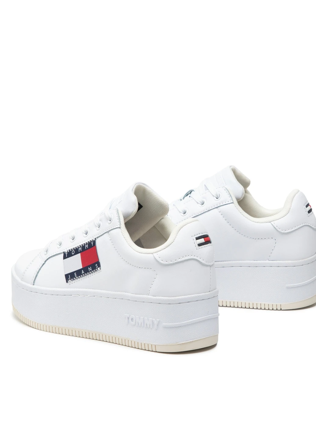 Кроссовки Tommy Jeans белые демисезоны (253476690)