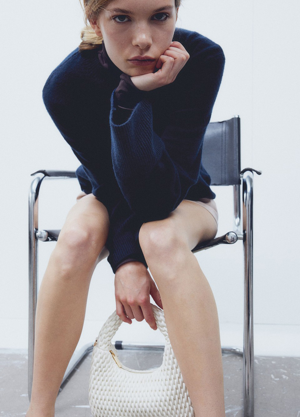 Темно-синій демісезонний джемпер джемпер H&M