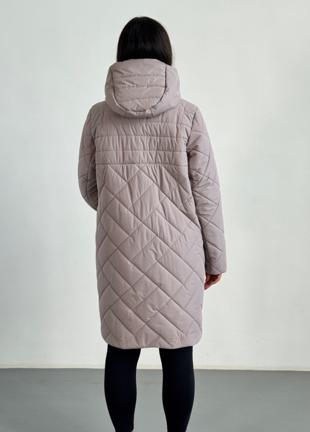 Пудрова демісезонна куртка Eva Classic