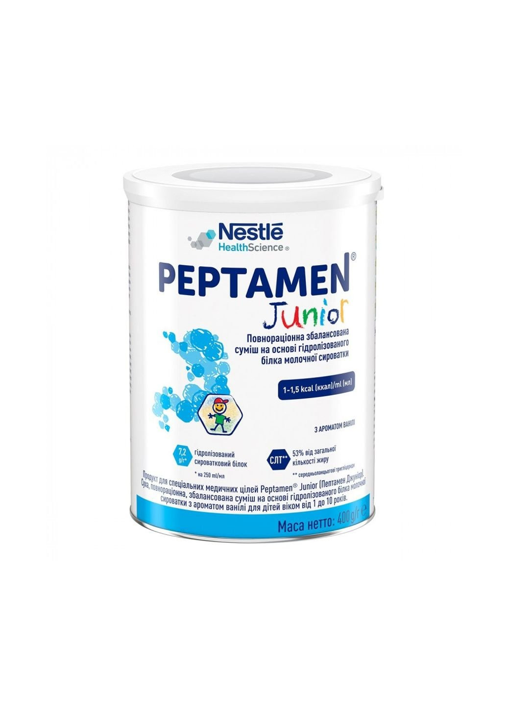 Детская смесь Peptamen Junior ACE002-2 400 г (1000297) Nestle (254065308)