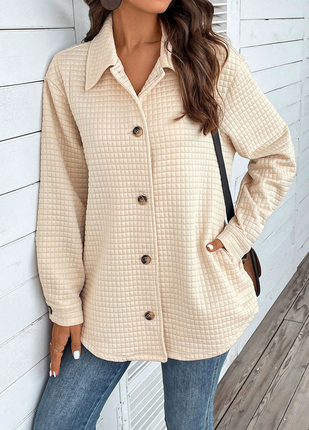 Куртка-сорочка SHEIN (339828490)