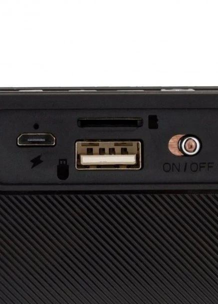 Портативна колонка HC7 10Вт USB, AUX, FM, Bluetooth чорна (ЦУ-00032737) XPRO (254455888)
