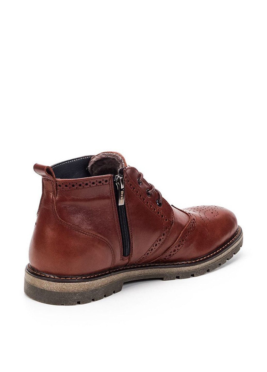 Темно-коричневые зимние ботинки Broni