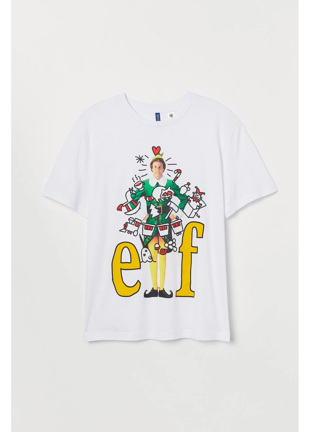 Белая футболка H&M