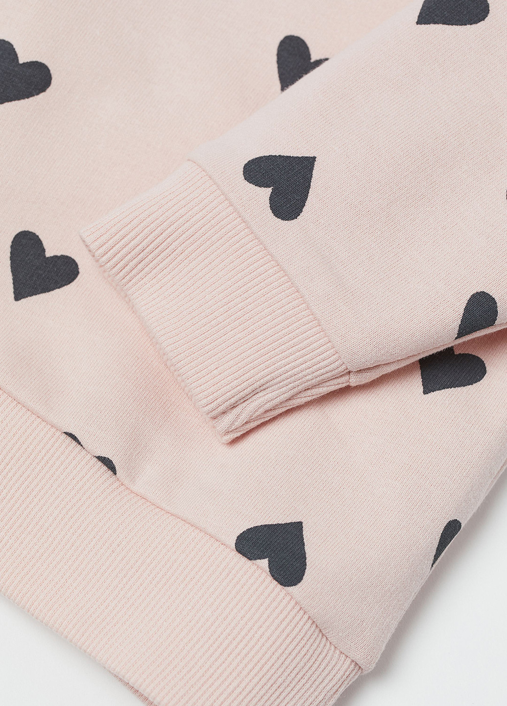 H&M світшот рожевий кежуал бавовна