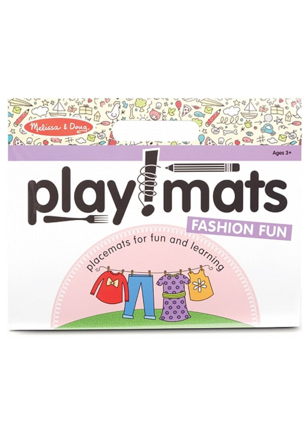 Набор для творчества раскраска вырезания Мода (MD31433) Melissa&Doug (254068202)