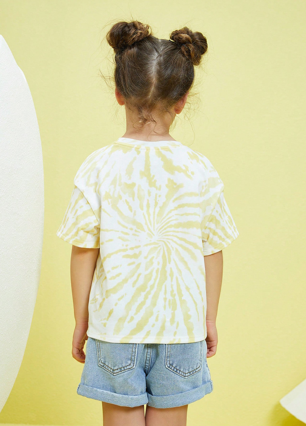 Комбинированная летняя футболка SHEIN