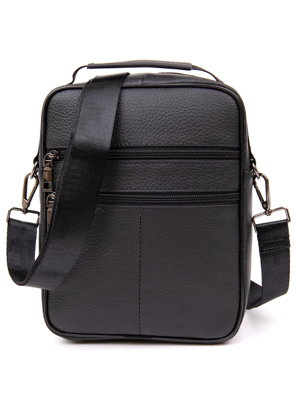 Мужской кожаный мессенджер 18,5х24х6 см Vintage (232989449)