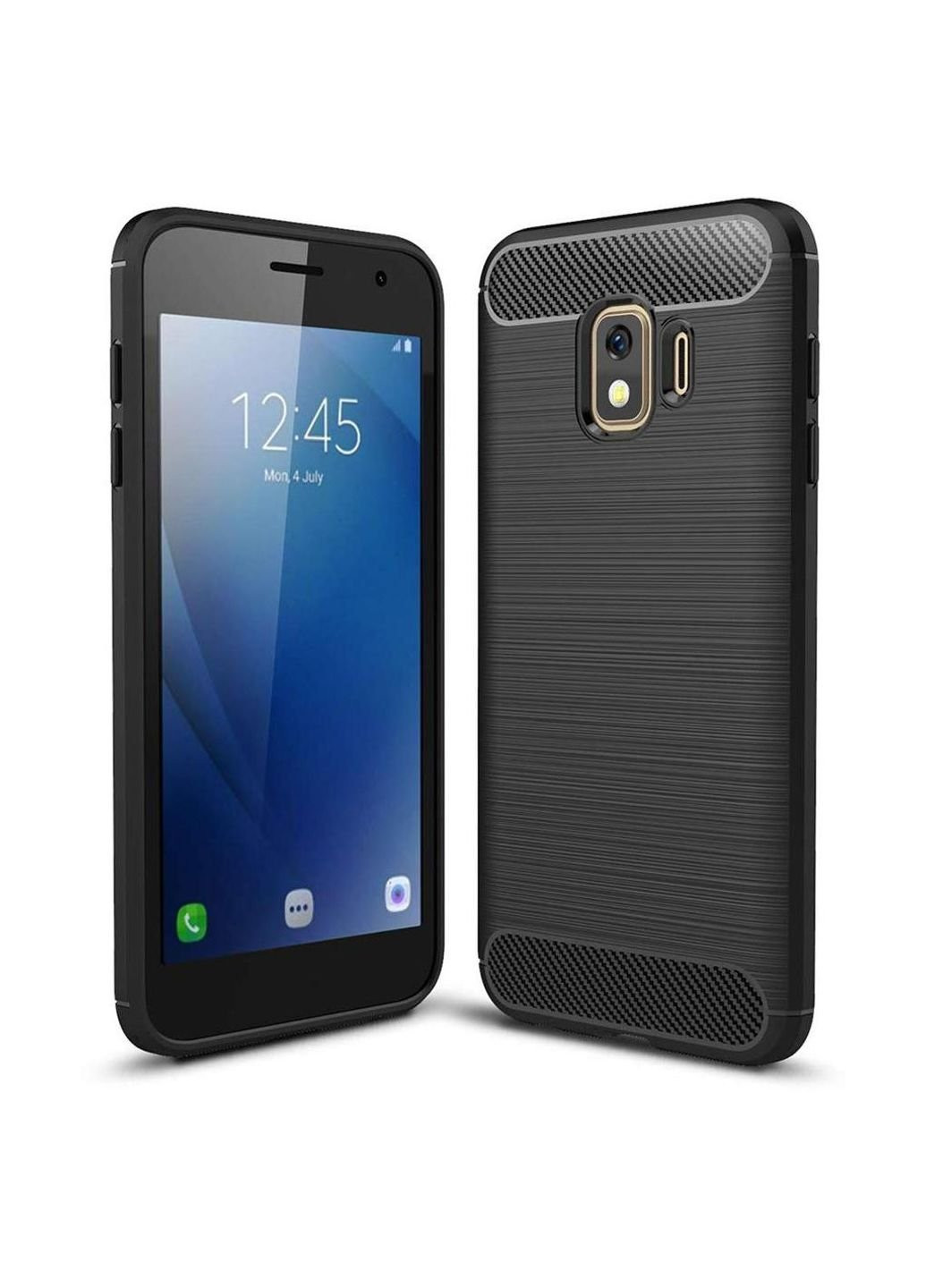 Чехол для мобильного телефона (смартфона) Laudtec для Samsung Galaxy J2 Core Carbon Fiber (Black) (LT-J2C) BeCover (201492049)
