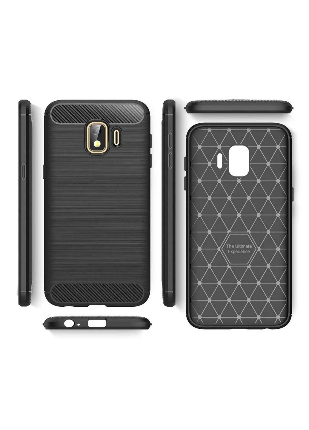 Чехол для мобильного телефона (смартфона) Laudtec для Samsung Galaxy J2 Core Carbon Fiber (Black) (LT-J2C) BeCover (201492049)