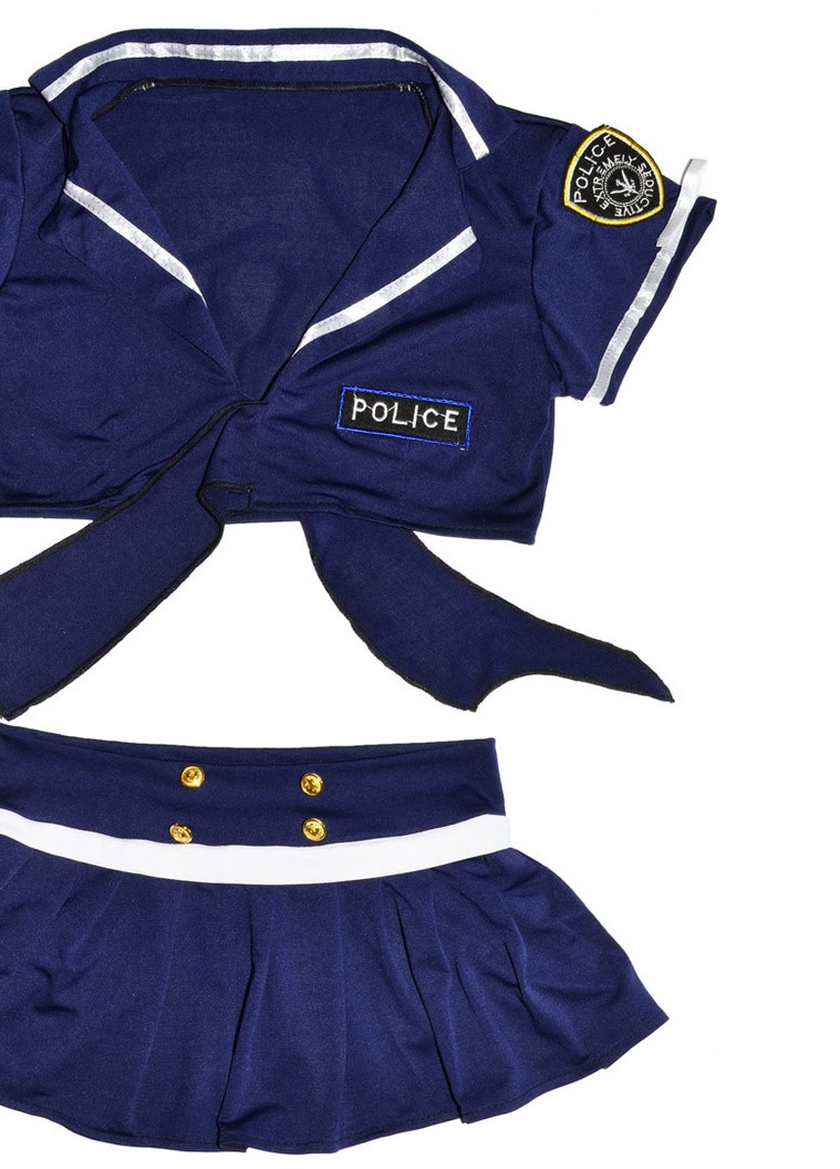 Сексуальний спокусливий еротичний ігровий костюм Поліцейської - еротична білизна Langsha (253195229)