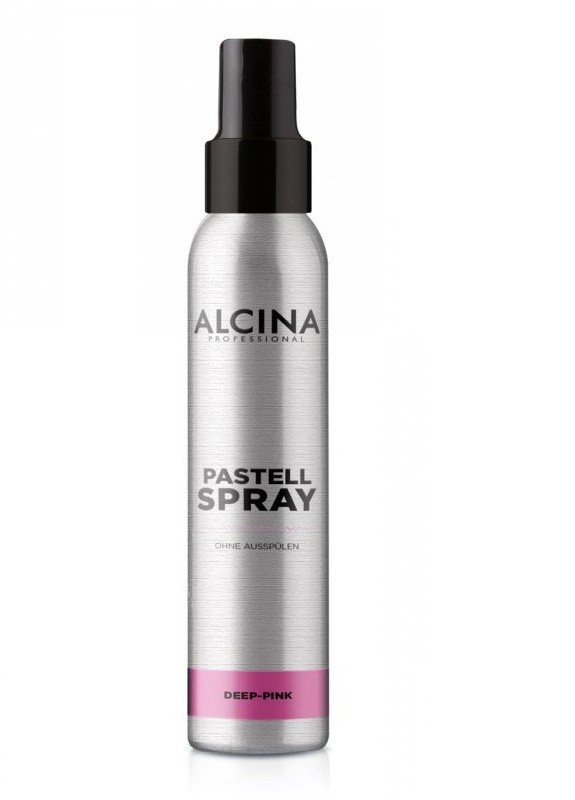 Тонирующий спрей для волос розовый 100 мл DEEP-PINK Alcina pastell spray (254702263)