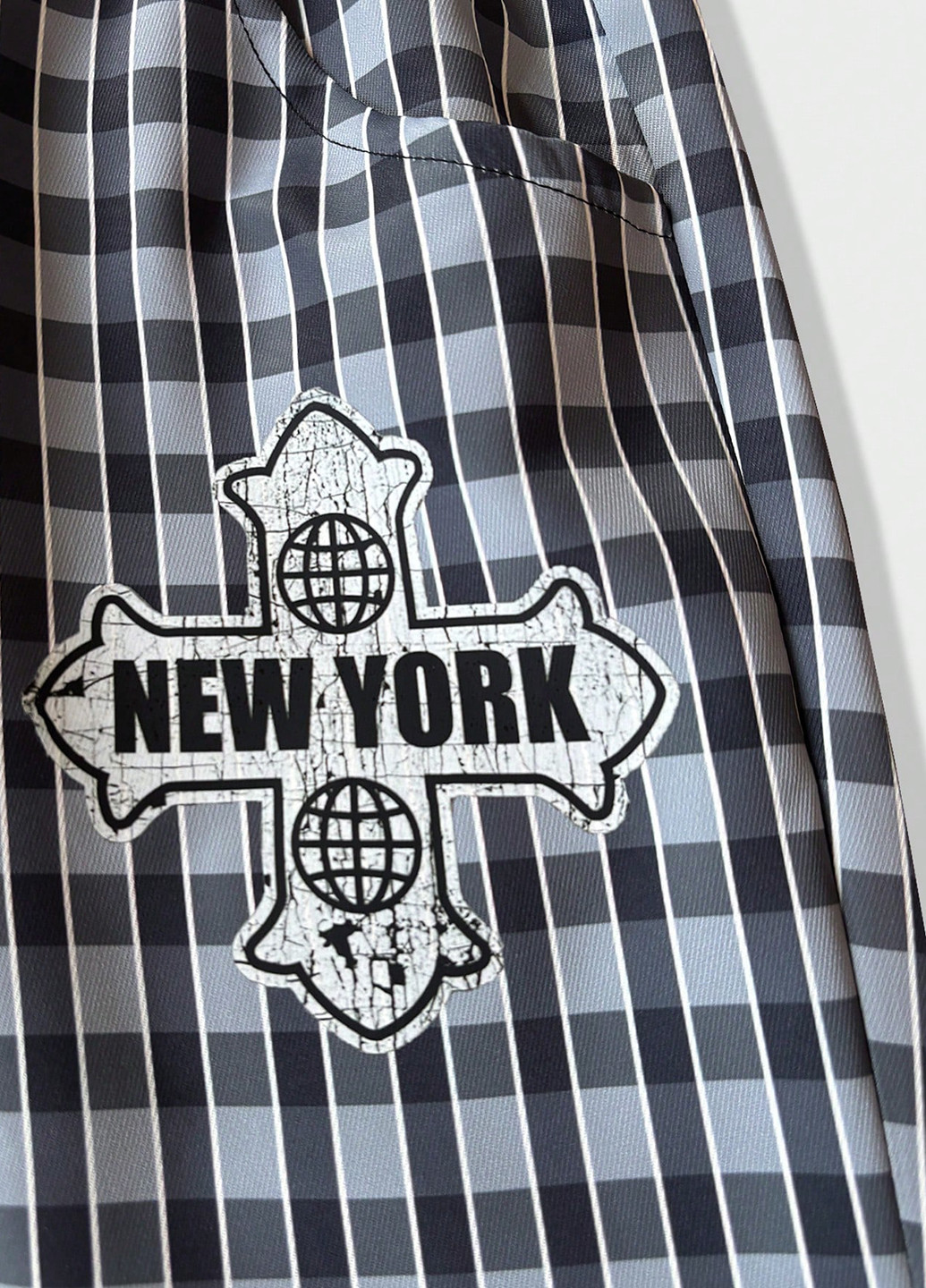 Серые кэжуал демисезонные палаццо, карго брюки SHEIN