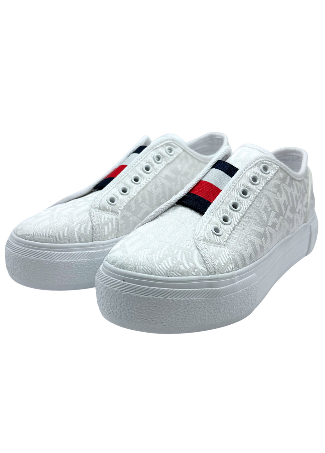 Белые кеды Tommy Hilfiger