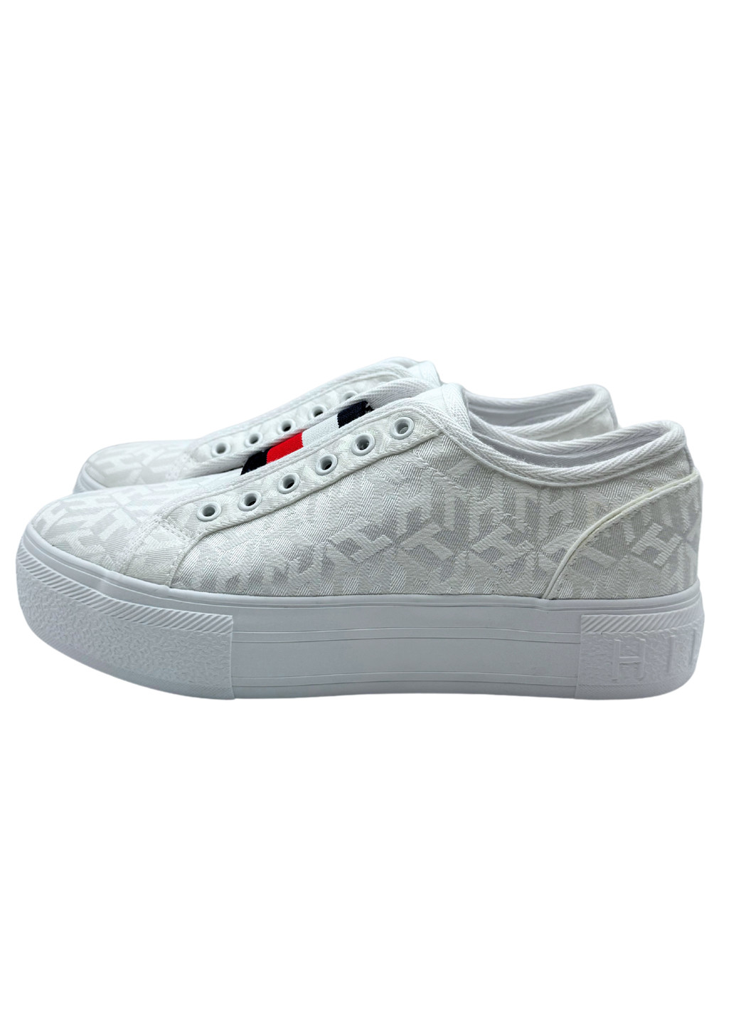 Белые кеды Tommy Hilfiger