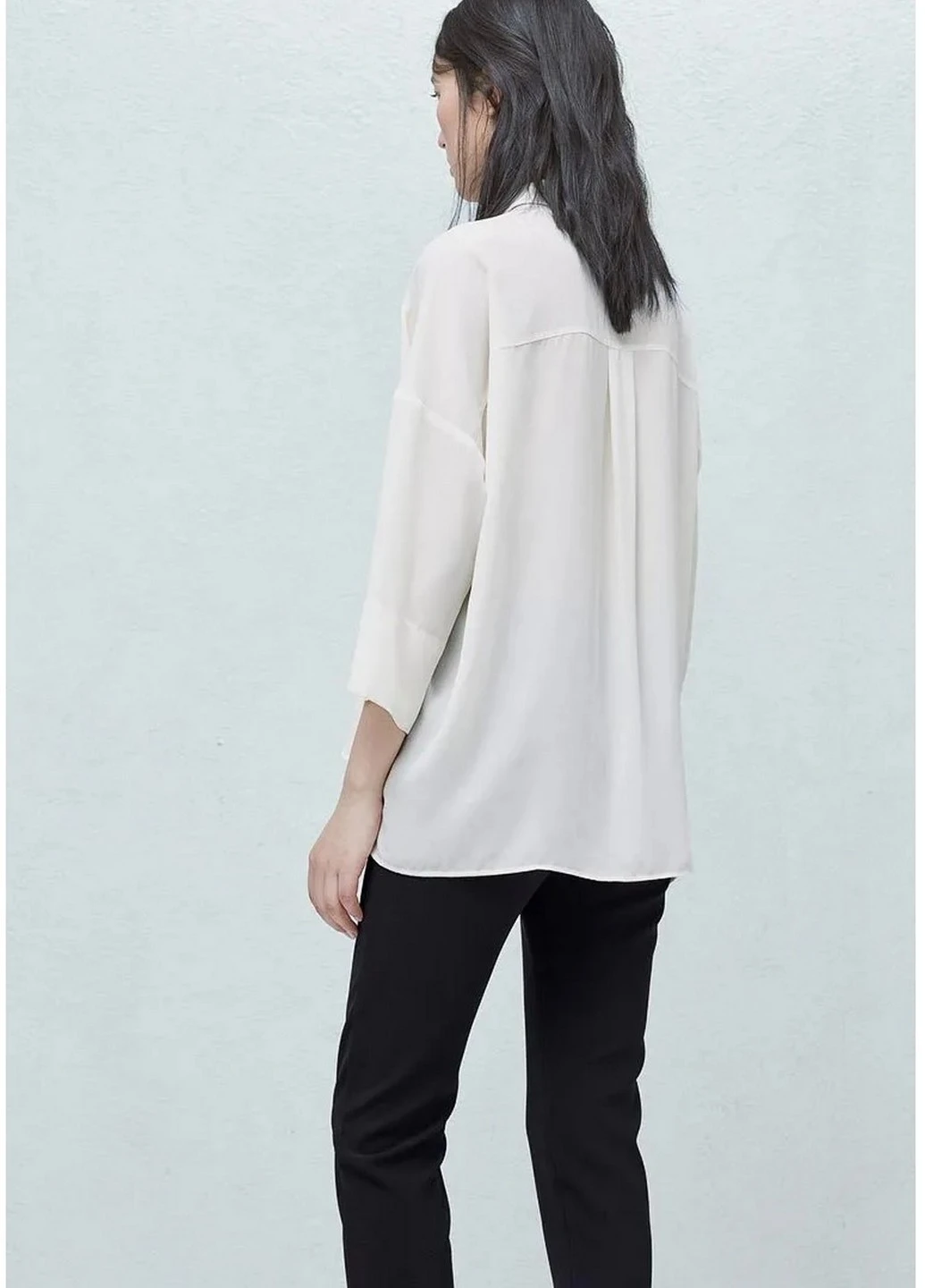 Белая блуза Mango