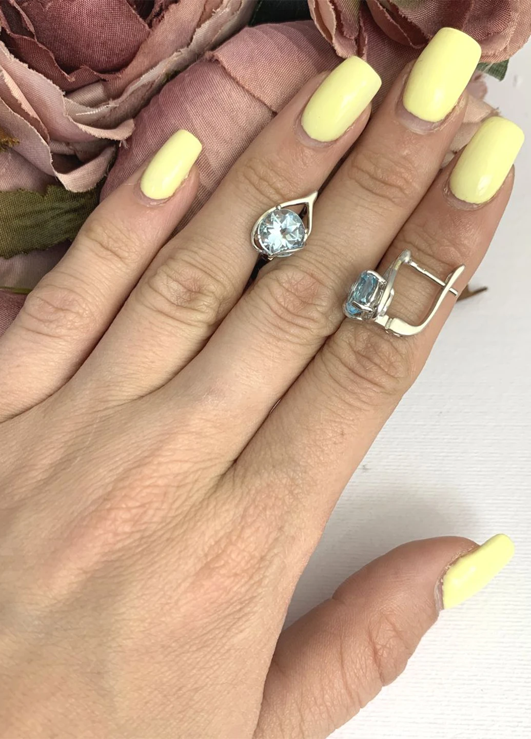 Сережки Silver Flame (233883654)