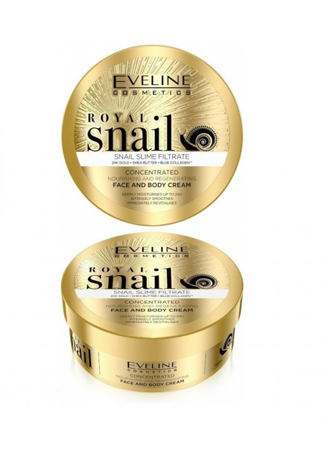Концентрированный питательно-регенерирующий крем для лица и тела eveline royal snail, 200 мл Eveline Cosmetics 5901761996128 (256234111)