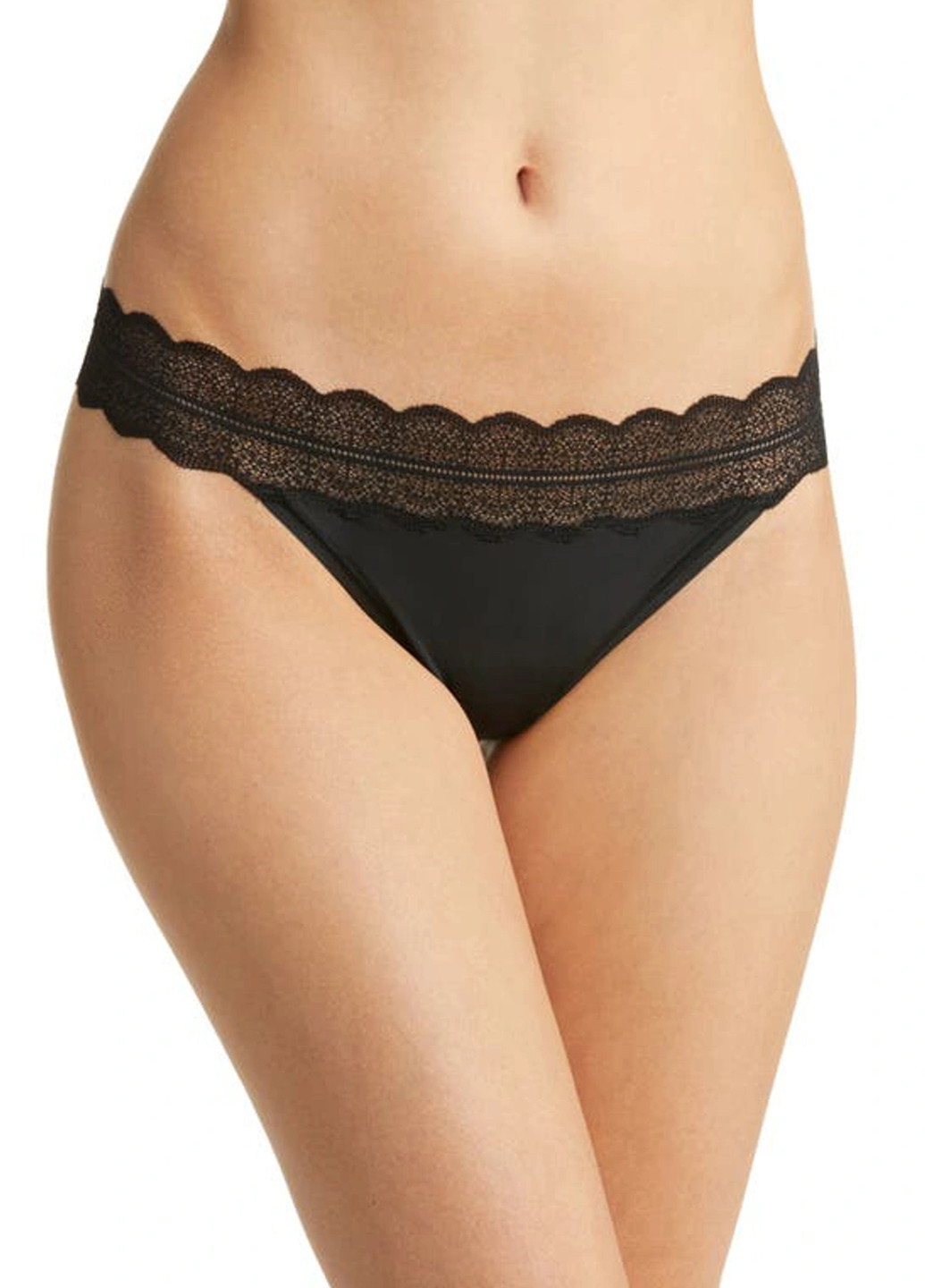 Черный демисезонный комплект (лиф, трусики) Calvin Klein