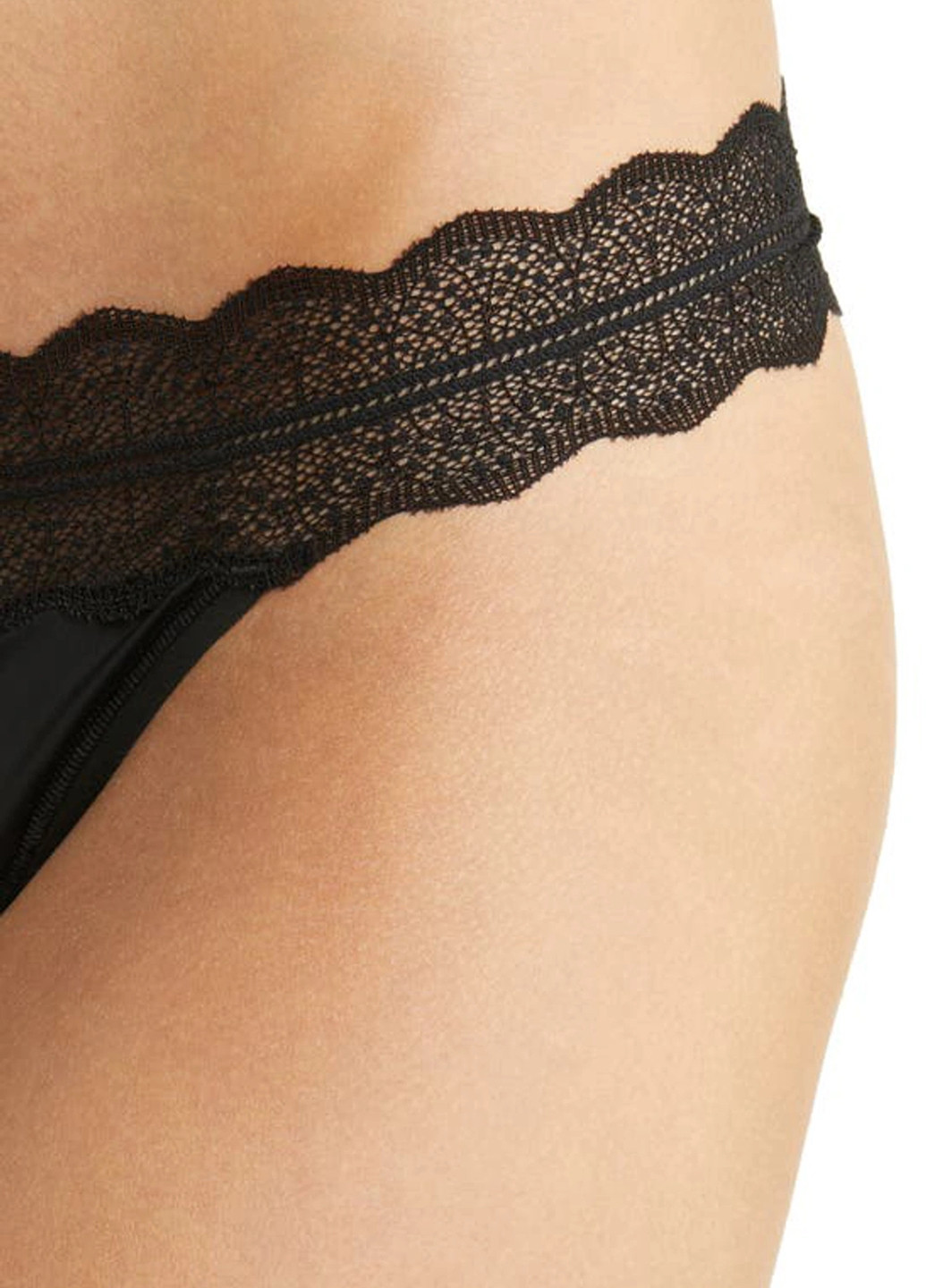 Черный демисезонный комплект (лиф, трусики) Calvin Klein