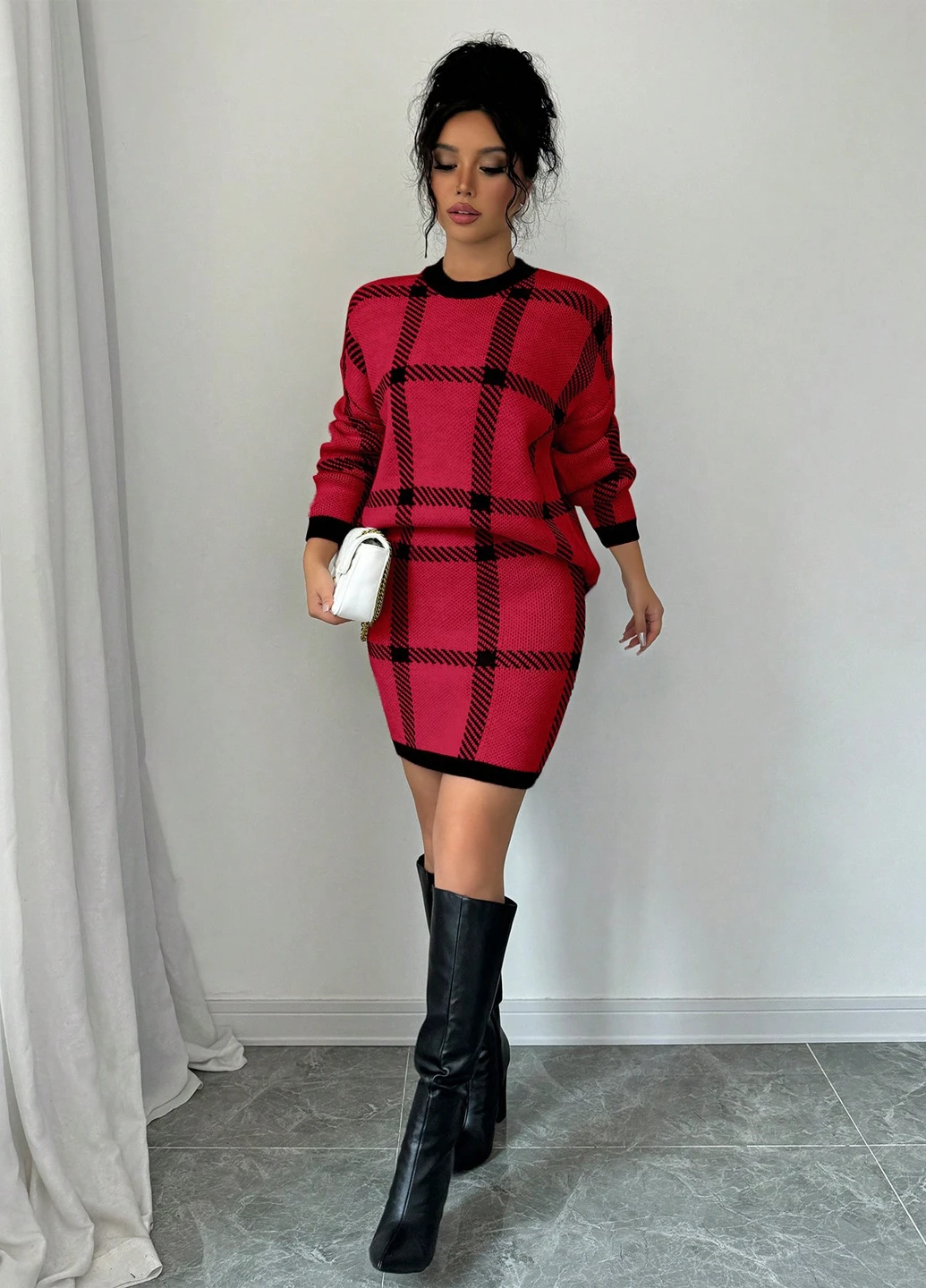 Костюм (светр, спідниця) SHEIN (367042328)