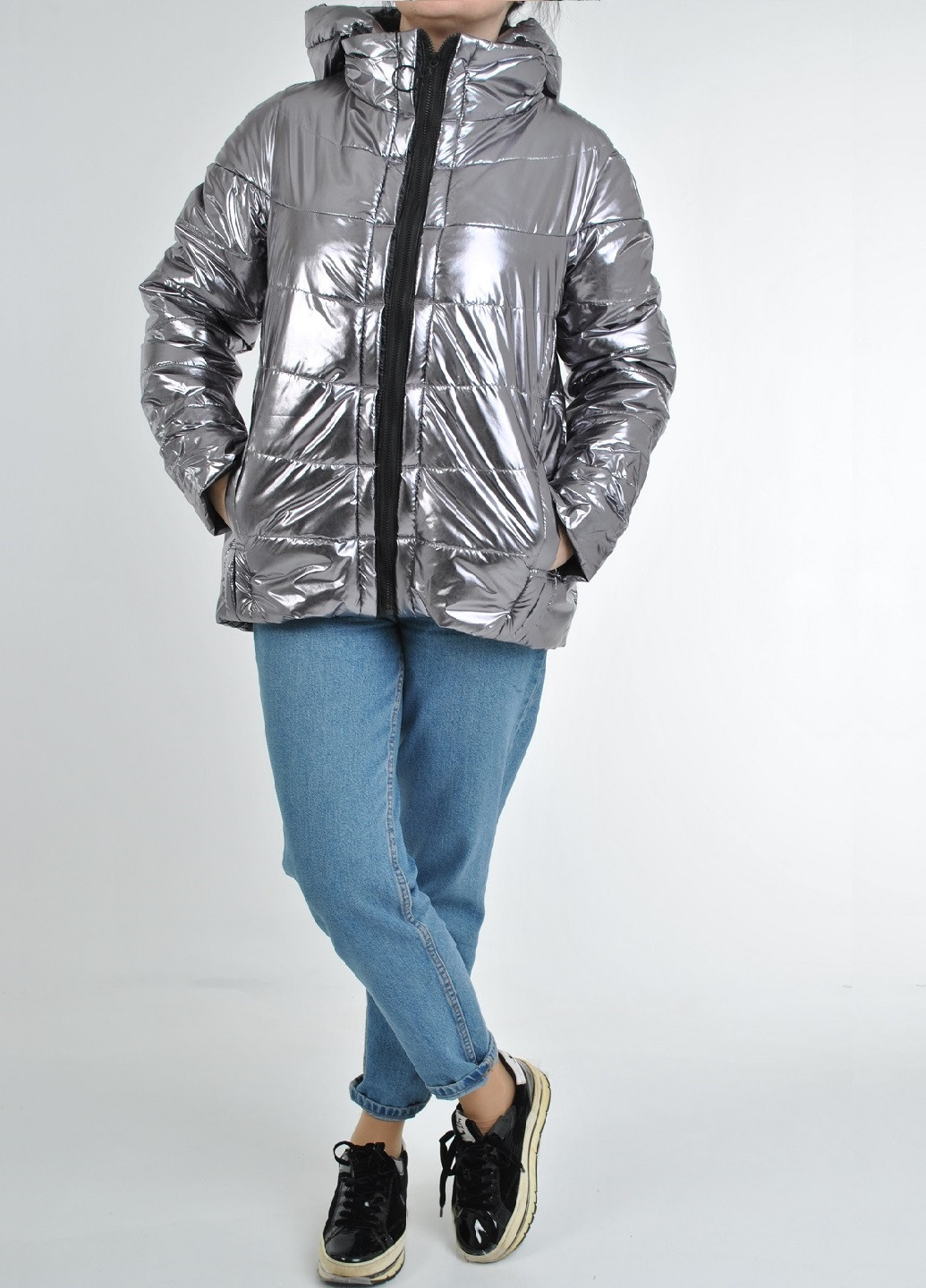 Металл демисезонная куртка Fashion Club